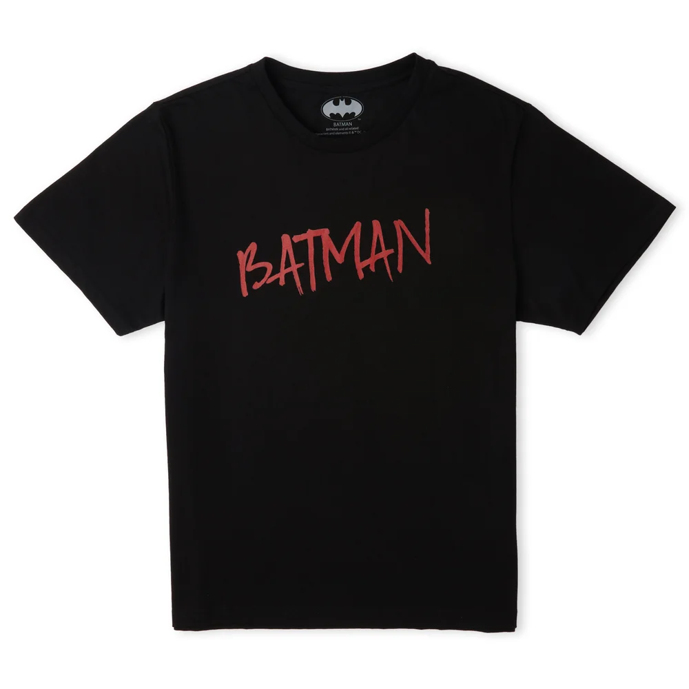 Batman Graffiti Unisex T-Shirt - Black - S Image 1