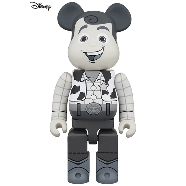 Medicom Toy Story Woody 1000% Be@rbrick (Black & White Version)