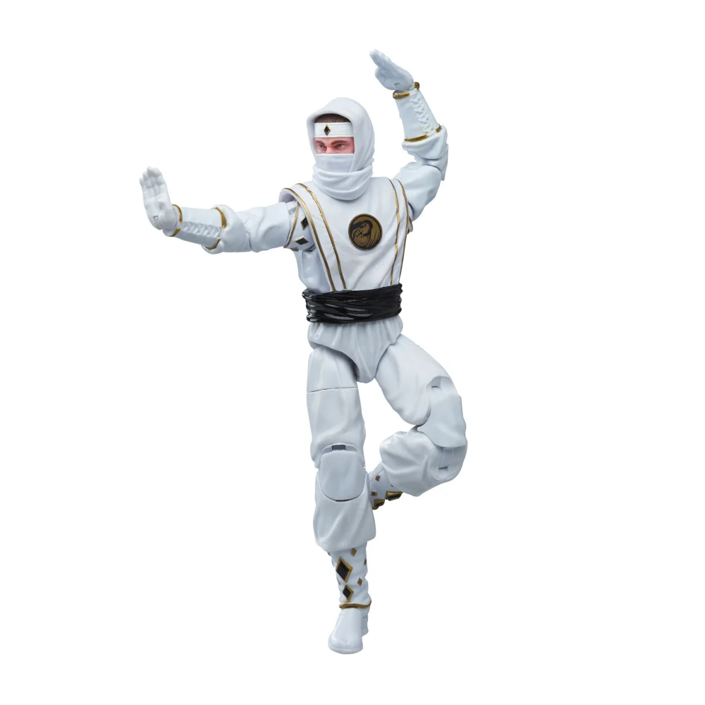 Hasbro Power Rangers Lightning Collection Monsters Mighty Morphin Ninja White Ranger 6 Inch Action Figure Image 1