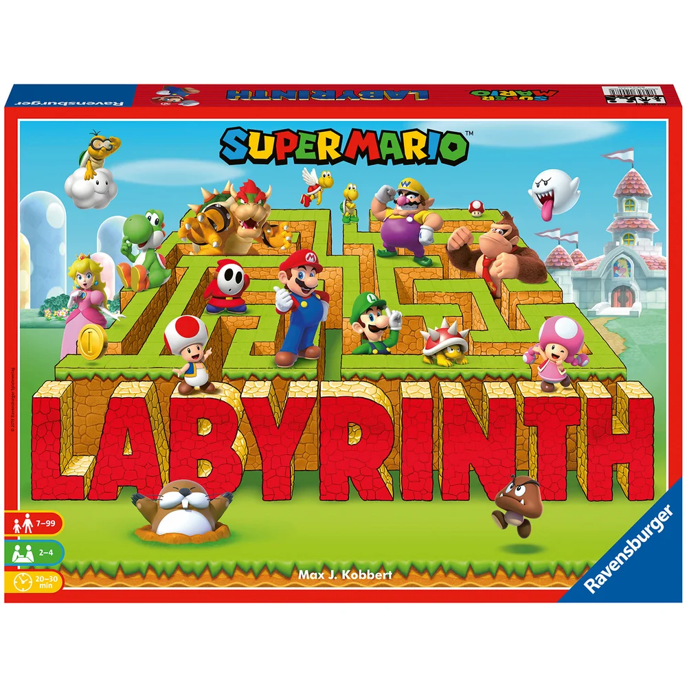 Ravensburger Super Mario Labyrinth - The Moving Maze Game Image 1