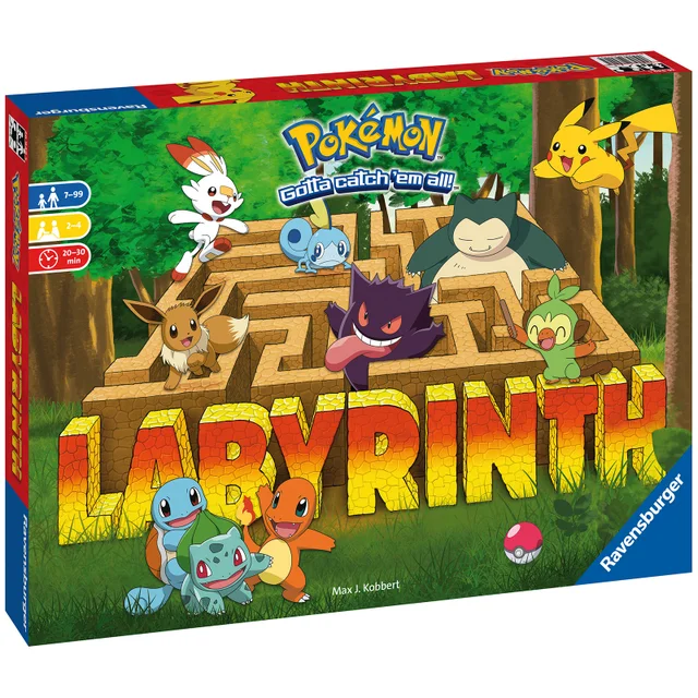 Ravensburger Pokémon Labyrinth - The Moving Maze Game