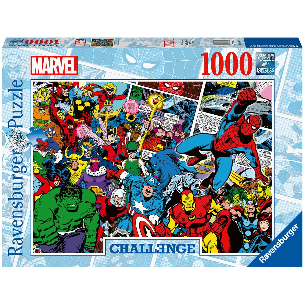 Ravensburger Marvel 1000 piece Challenge Jigsaw Puzzle Image 1