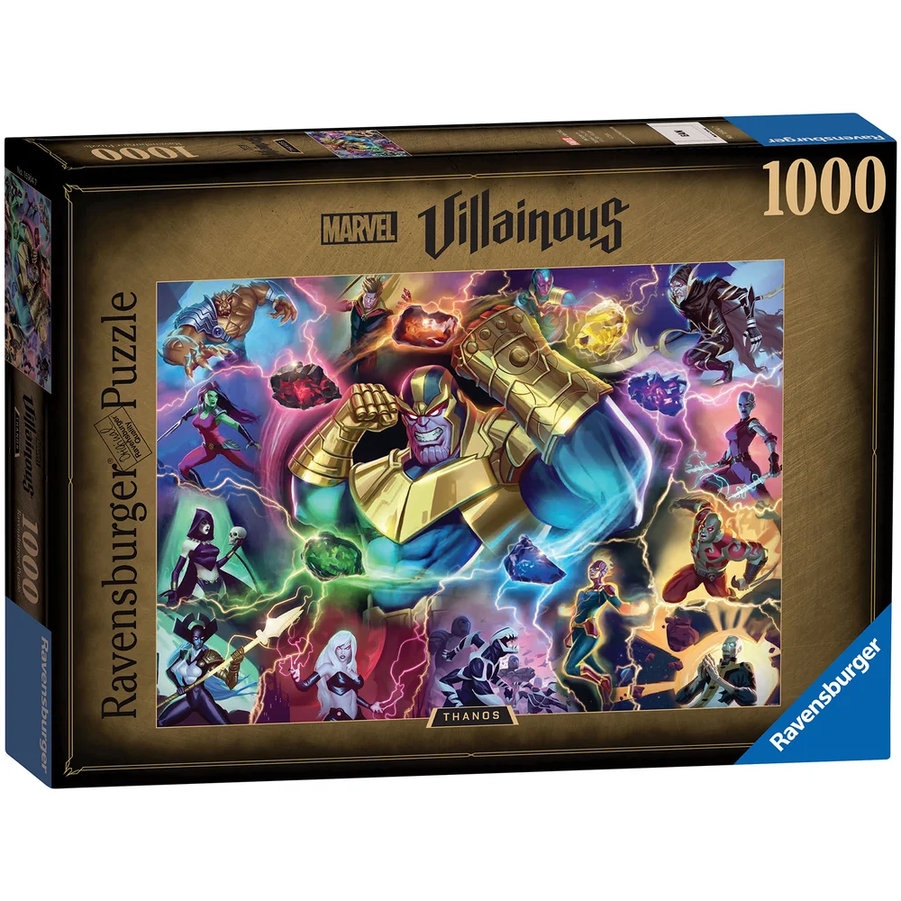 Ravensburger Marvel Villainous Thanos 1000 piece Jigsaw Puzzle Image 1