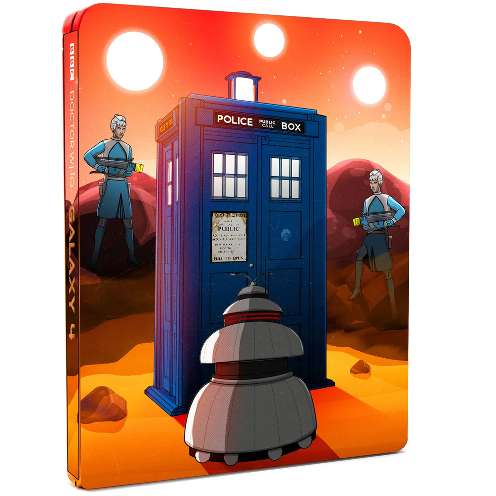 Doctor Who - Galaxy 4 (Animation) BD Steelbook Image 1