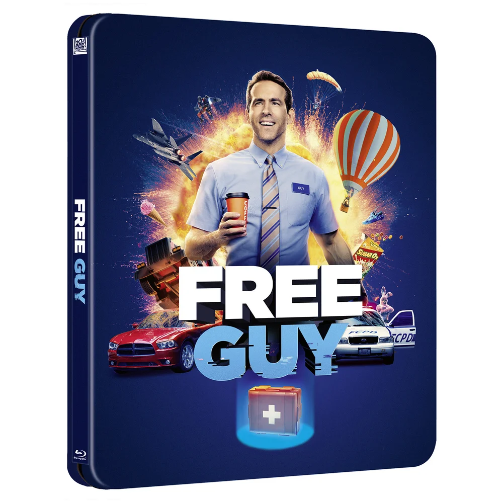 Free Guy 4K Ultra HD Zavvi Exclusive Steelbook (Includes Blu-ray) Image 1