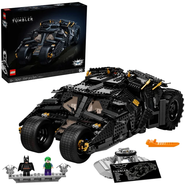 LEGO DC Batman Batmobile Tumbler Car Set for Adults (76240)