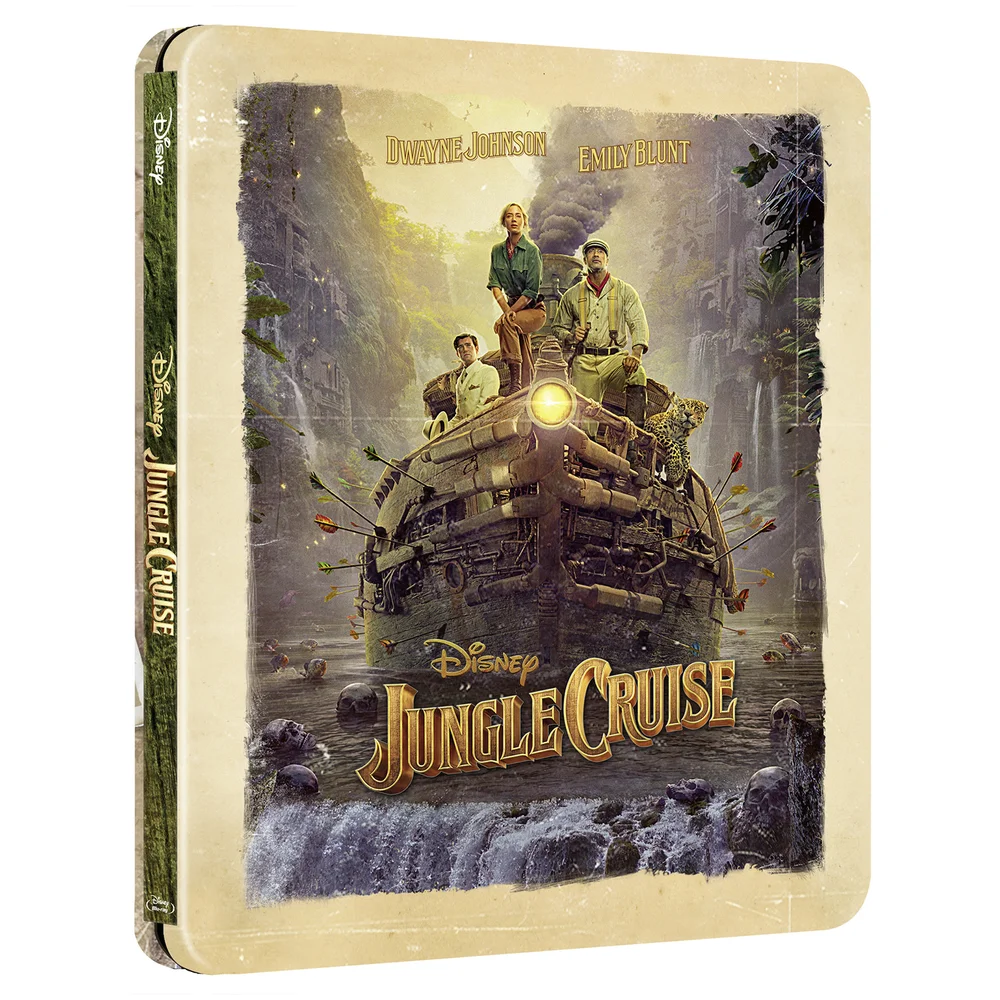Jungle Cruise 4K Ultra HD Zavvi Exclusive Steelbook (Includes Blu-ray) Image 1