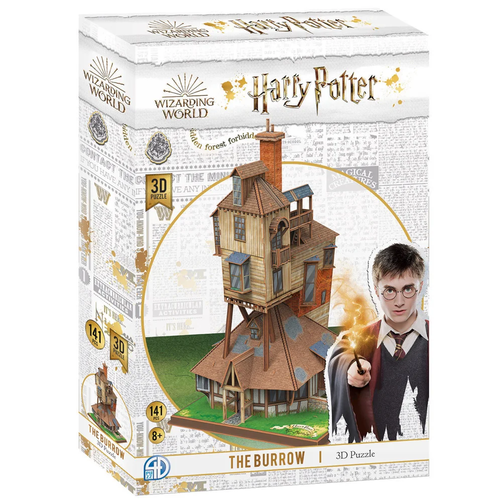 Harry Potter – The Burrow 3D Jigsaw Puzzle Image 1