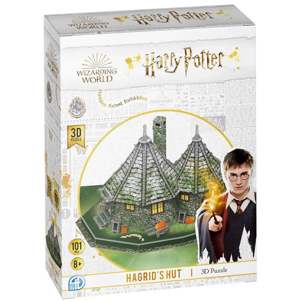 Harry Potter – Hagrid’s Hut 3D Jigsaw Puzzle Image 1