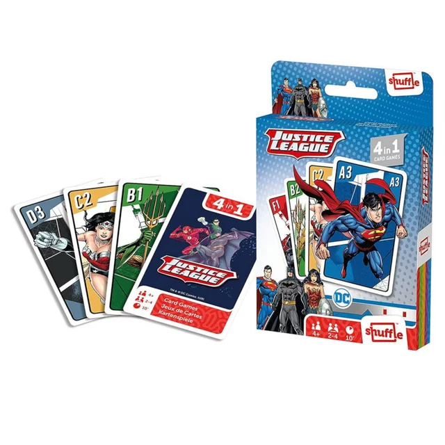 Shuffle Plus Card Game - Justice League