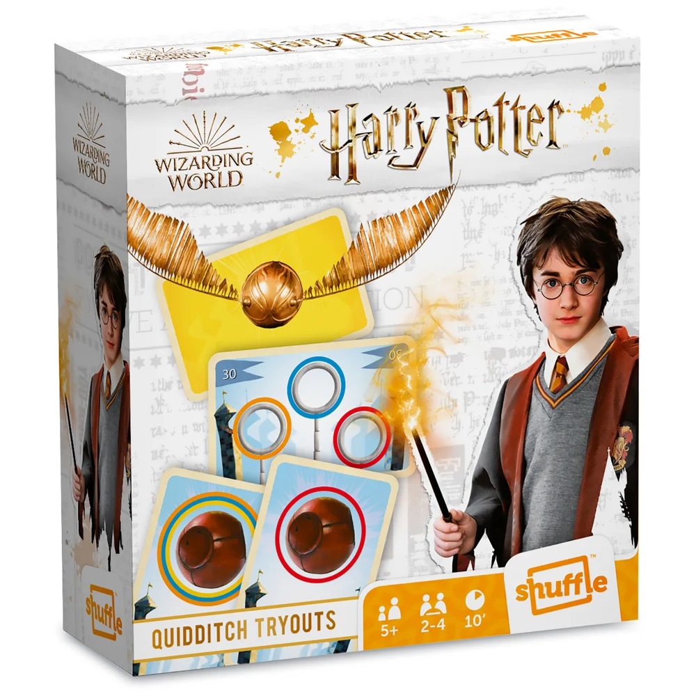 Shuffle Plus Card Game - Harry Potter Quidditch Image 1