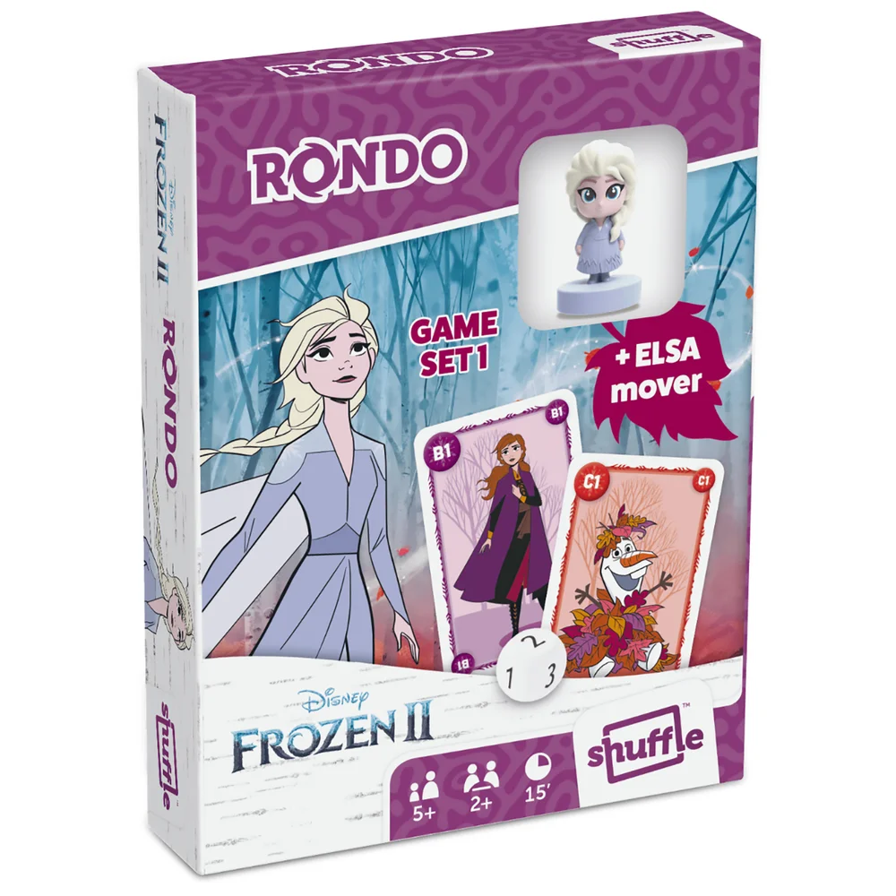 Shuffle Plus Card Game - Frozen 2 Elsa Image 1