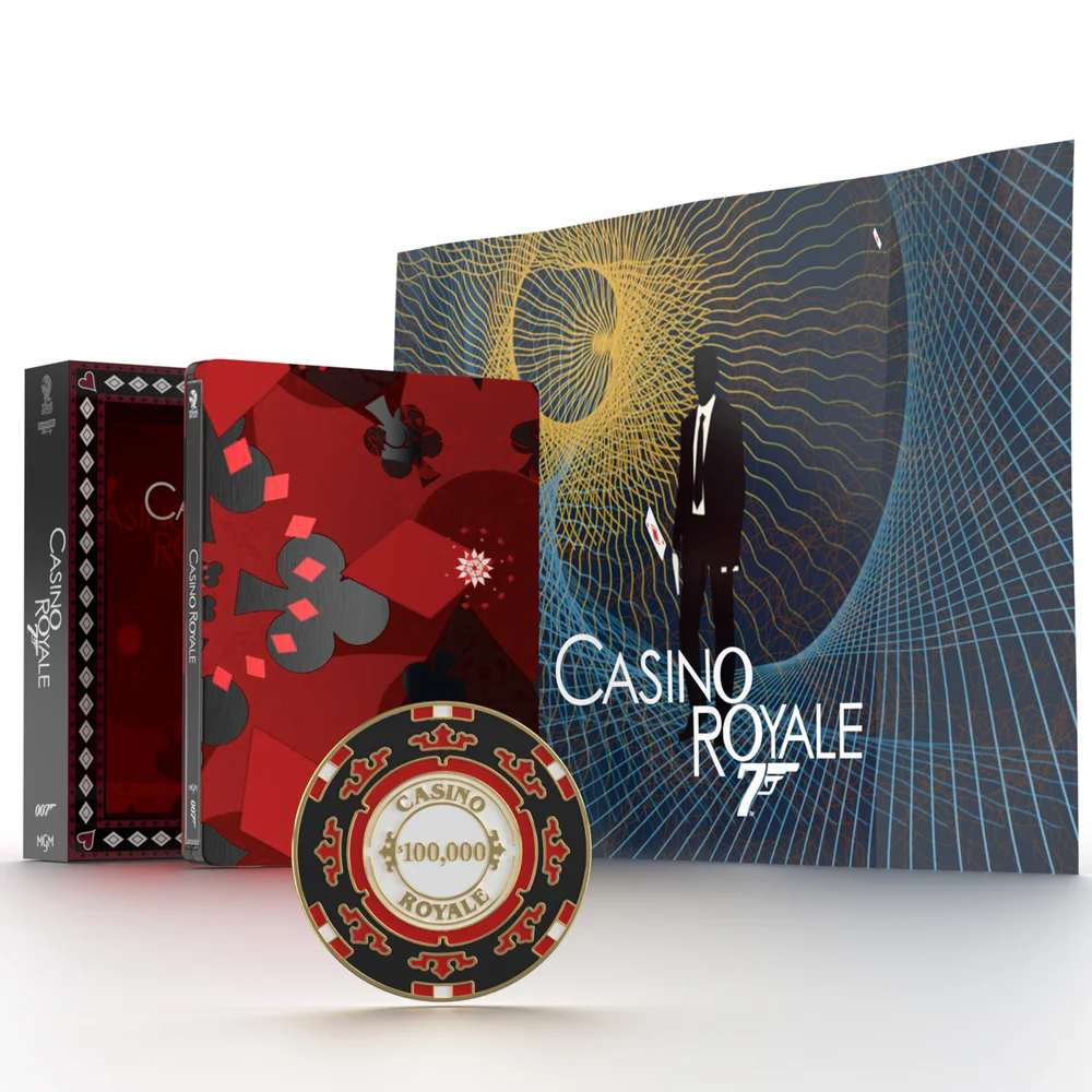 Casino Royale - Titans of Cult Limited Edition 4K Ultra HD Steelbook Image 1