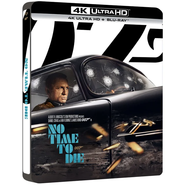 No Time to Die - 4K Ultra HD Zavvi Exclusive Steelbook