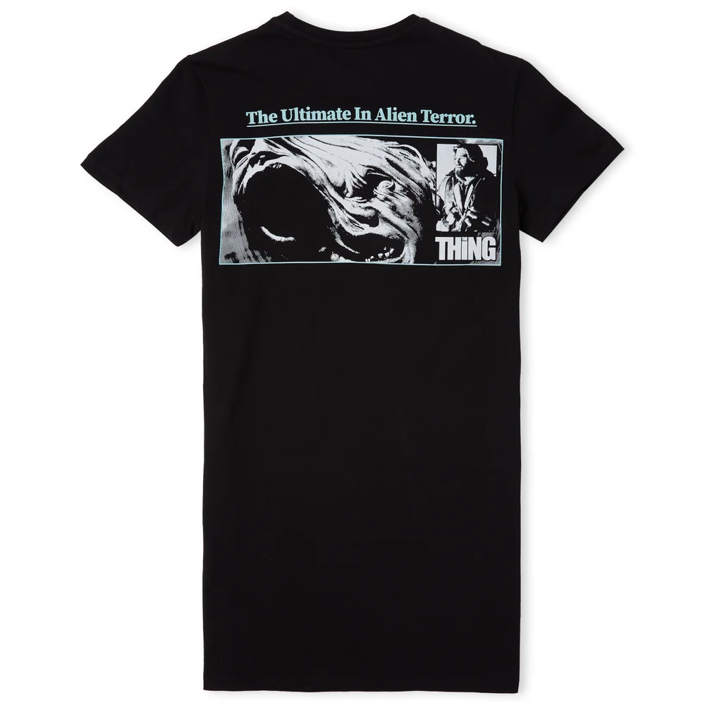 The Thing The Ultimate In Alien Terror Women's T-Shirt Dress - Black - L Image 1