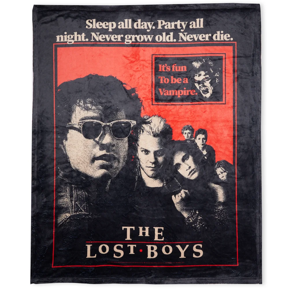The Lost Boys Fun To Be A Vampire Fleece Blanket - M Image 1