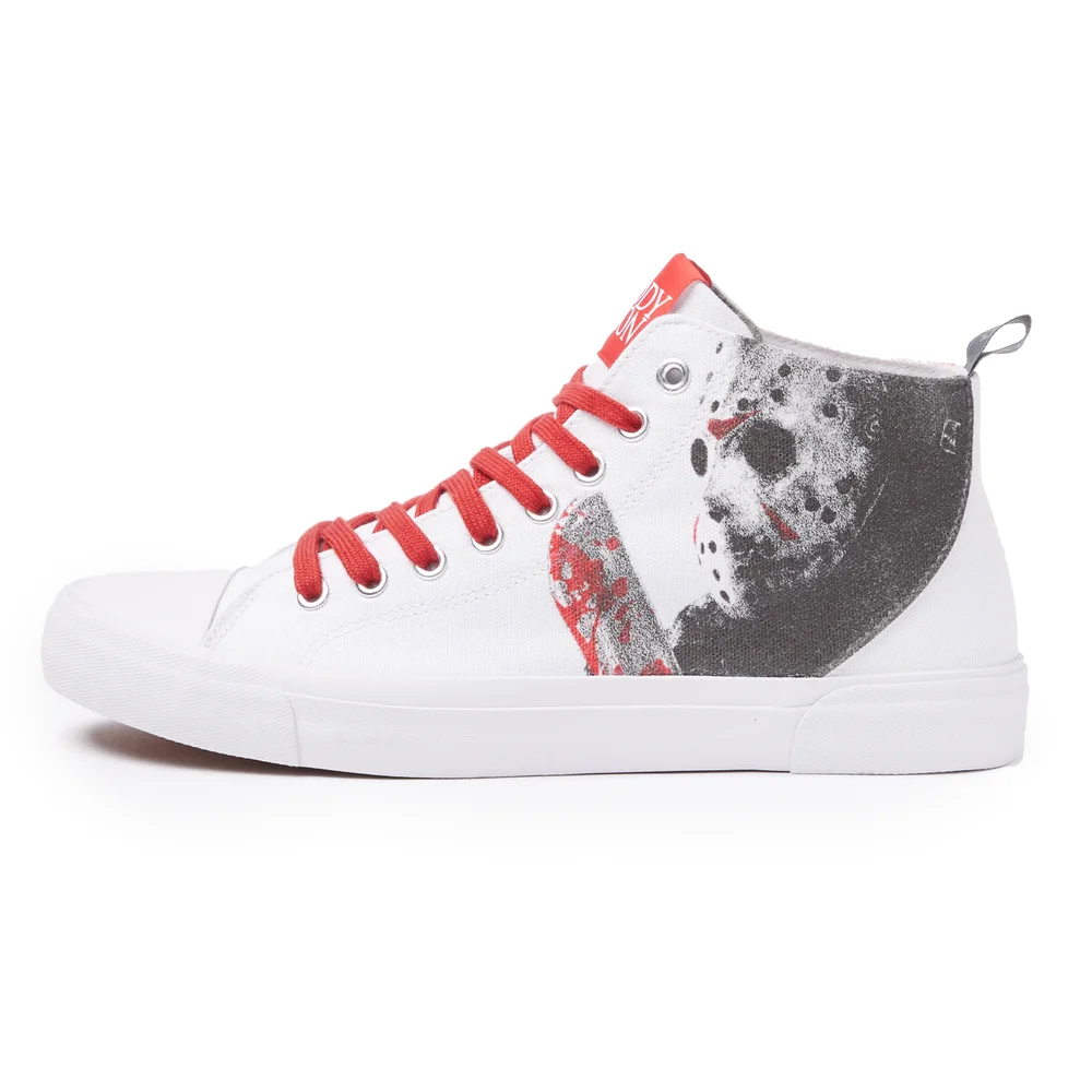 Akedo x Freddy Vs. Jason Team Jason High Top - White - UK3 / EU35.5 Image 1