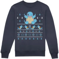 Pokémon Jingle Shells Unisex Christmas Jumper - Navy - undefined undefined