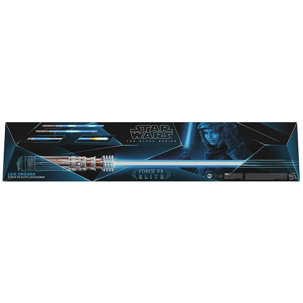 Hasbro Star Wars The Black Series Leia Organa Force FX Elite Lightsaber Image 1