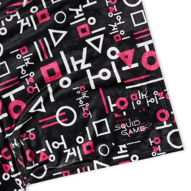 Squid Game Iconic Squid Fleece Blanket