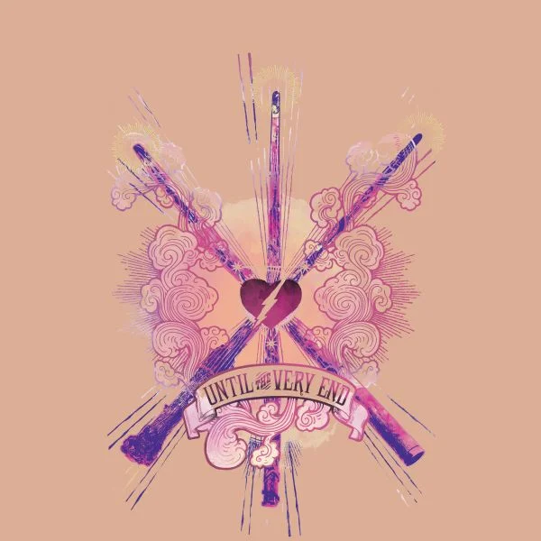 Harry Potter Until The Very End Women's T-Shirt - Dusty Pink