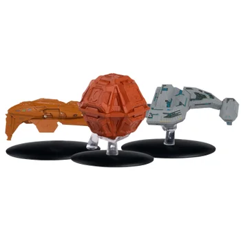 Star Trek Die Cast Ship Replica Bundle - 3 Items Included