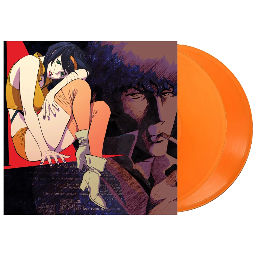 Cowboy Bebop - Original Series Soundtrack Zavvi Exclusive Translucent Orange Vinyl 2LP Image 1