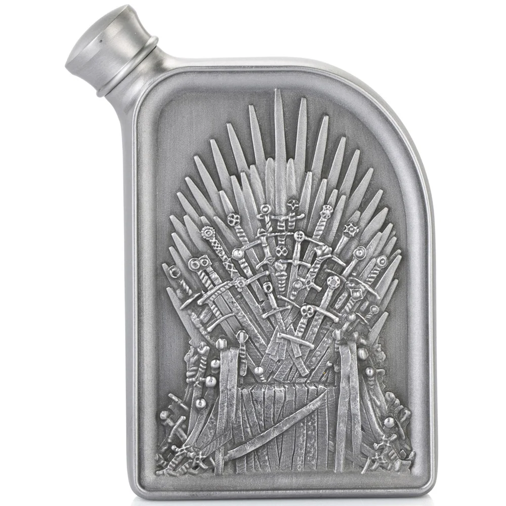 Royal Selangor Game of Thrones Iron Throne Hip Flask Image 1