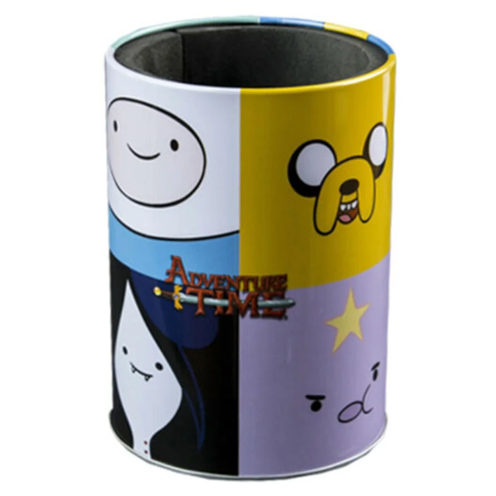 Ikon Collectables Adventure Time Faces Metal Can Cooler Image 1