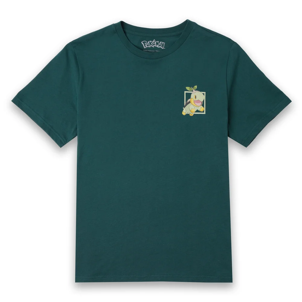 Pokémon Turtwig Unisex T-Shirt - Green - S Image 1
