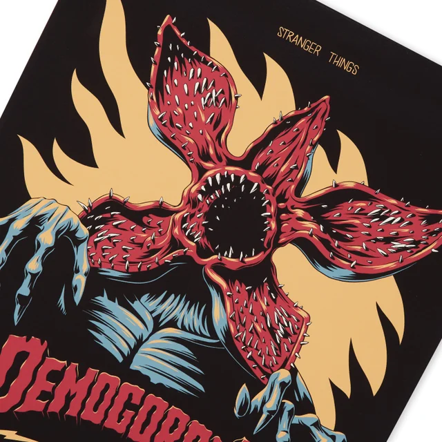 Stranger Things The Demogorgon Fan Club Giclee Art Print