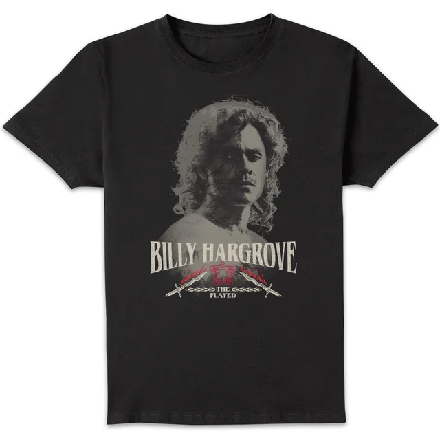 Stranger Things Billy Hargrove Men's T-Shirt - Black