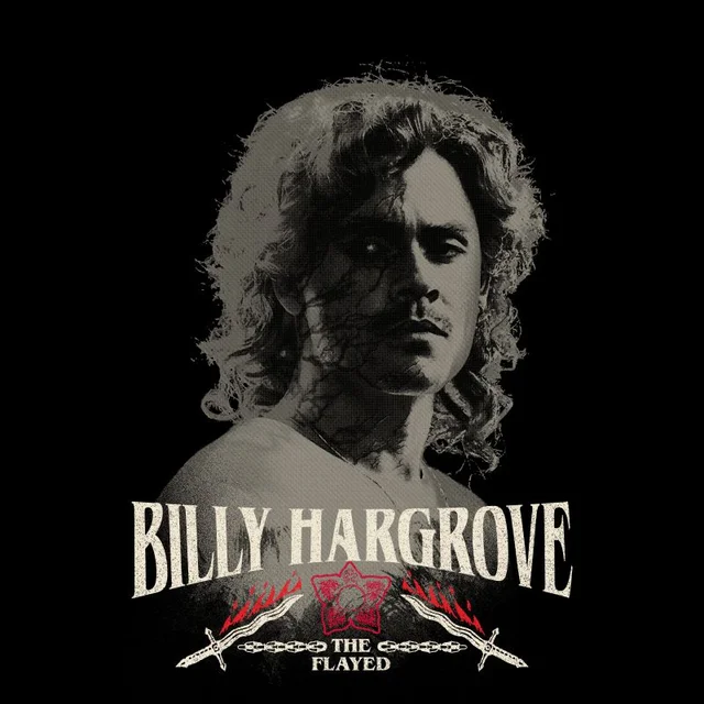 Stranger Things Billy Hargrove Men's T-Shirt - Black