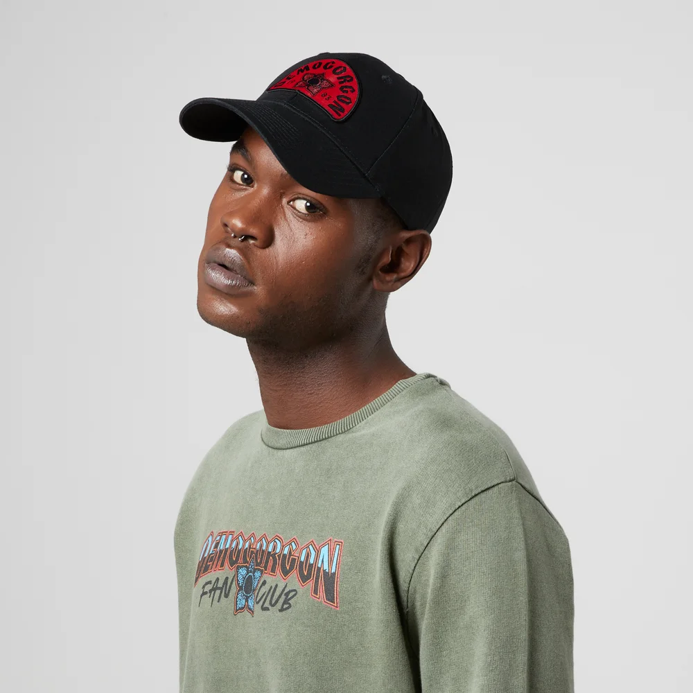 Milliner x Stranger Things Demogorgon Baseball Cap - Black Image 1