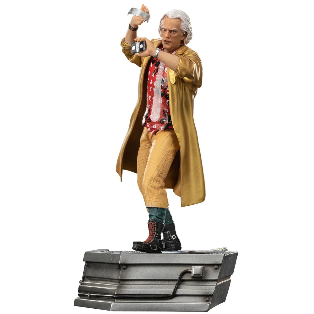 Iron Studios Back to the Future II Art Scale Statue 1/10 Doc Brown 25 cm Image 1
