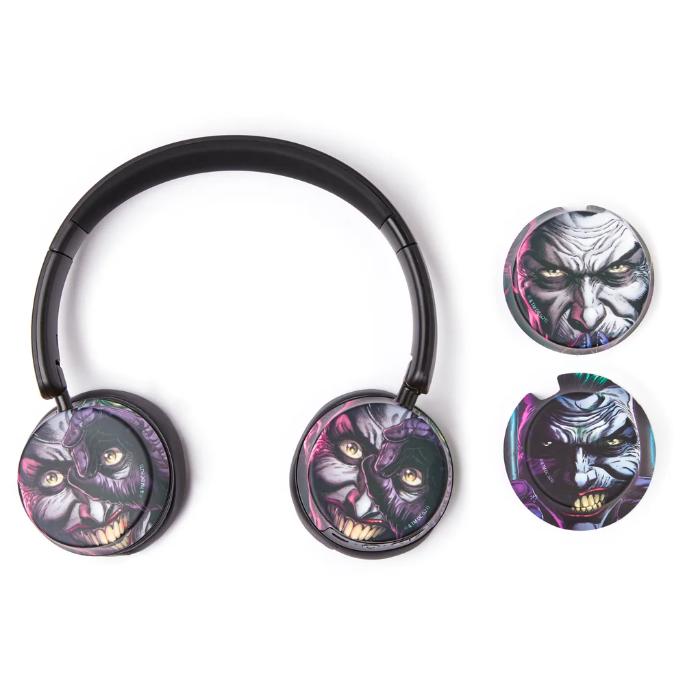 MOTH x DC The Three Jokers On-Ear Headphones & Caps Image 1