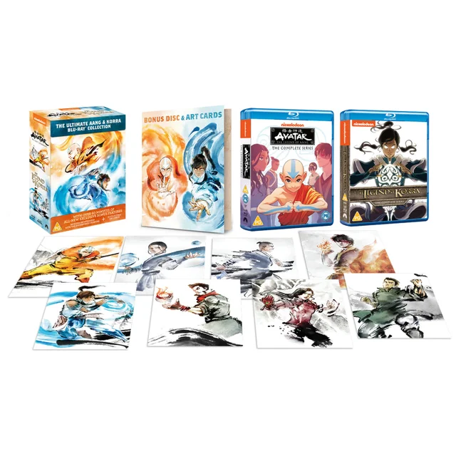 The Ultimate Avatar: The Legend Of Aang & The Legend Of Korra Complete Blu-Ray Collection
