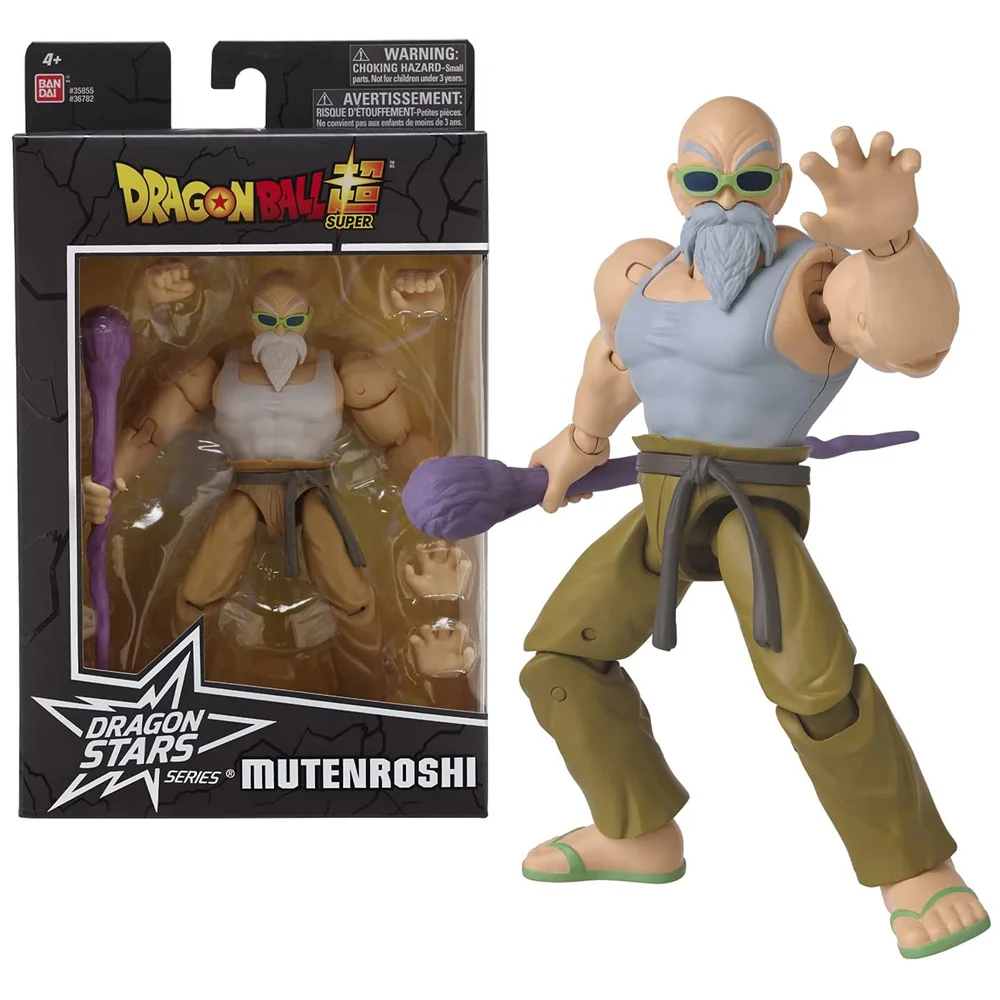 Bandai Dragon Stars Dragon Ball Super Master Roshi Action Figure Image 1