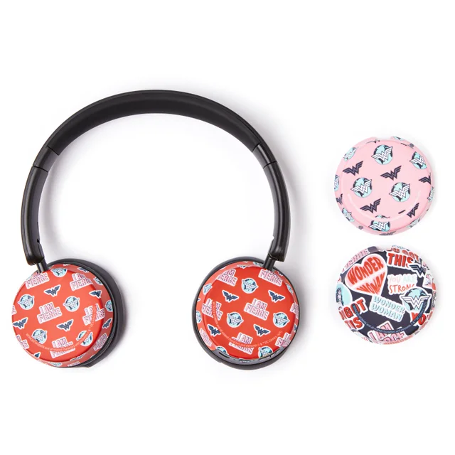 MOTH x Wonder Woman I Am Fierce On-Ear Headphones & Caps