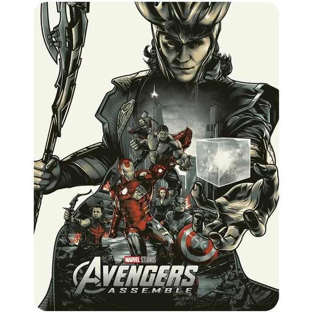 Marvel Studios' Avengers Assemble - Mondo #39 Zavvi Exclusive 4K Ultra HD Steelbook (Includes Blu-ray)