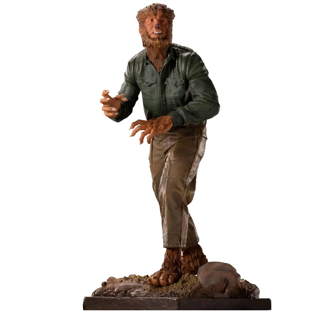 Iron Studios Universal Monsters Art Scale Statue 1/10 The Wolf Man 21 cm Image 1