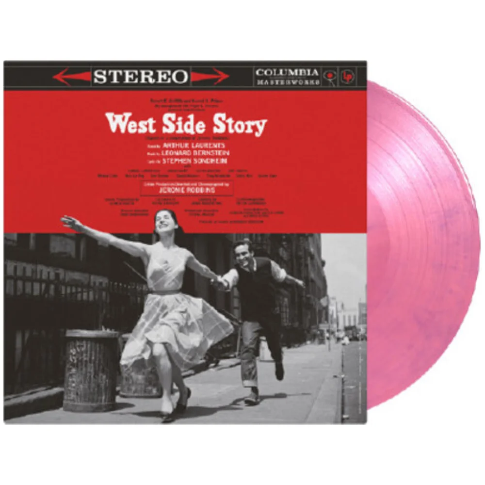 West Side Story (Original Cast Recording) 180g Vinyl 2LP (Pink & Purple Marble) Image 1