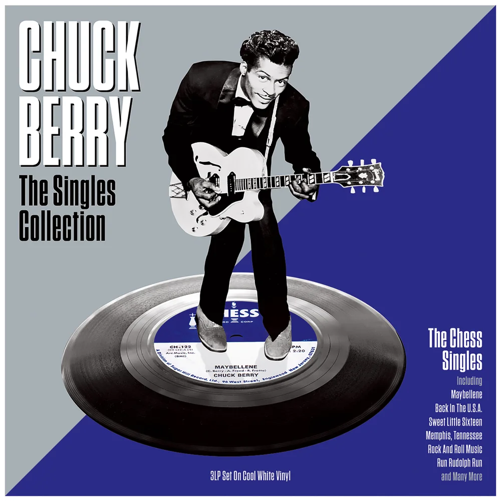 Chuck Berry - The Singles Collection (White Vinyl) Vinyl 3LP Image 1