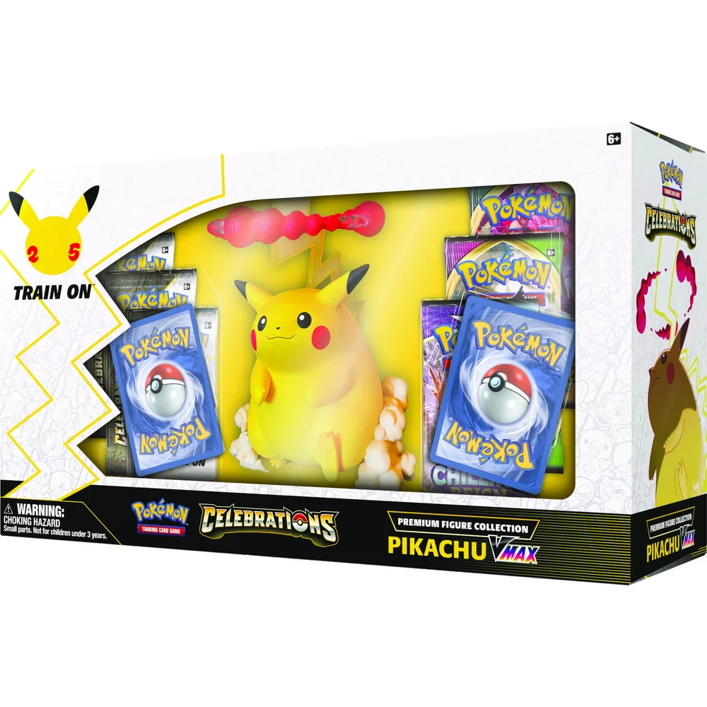pokemon trading card game celebrations premium figure collection pikachu vmax Pokmon TCG: Celebrations Premium Figure Collection (Pikachu VMAX)