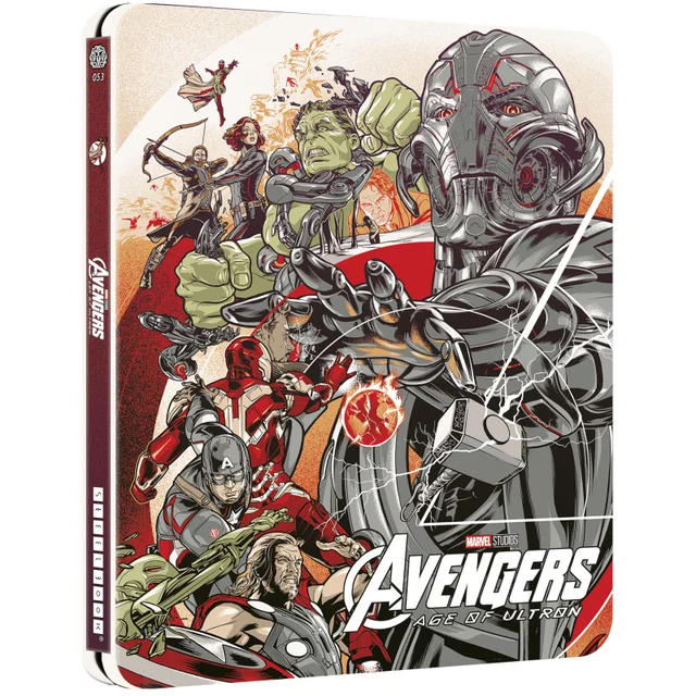 Marvel Studio's Avengers Age of Ultron - Mondo #53 Zavvi Exclusive 4K Ultra HD Steelbook (Includes Blu-ray)