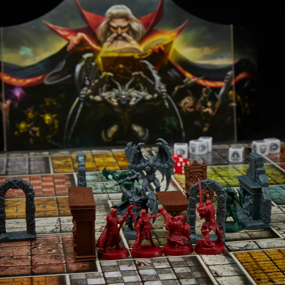 Avalon Hill HeroQuest Bordspel – Dungeon Crawler Fantasy-avontuur Met Miniaturen, Voor 2–5 Spelers, Vanaf 14 Jaar, 14 Missies