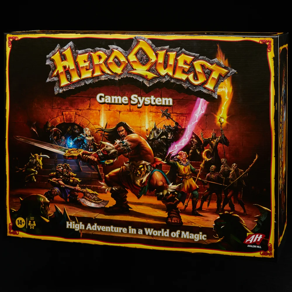 Avalon Hill HeroQuest Rise of The Dread Moon Pack de quête pour système de Jeu HeroQuest, Jeux de rôle pour 2 à 5 Joueurs, à partir de 14 Ans (en Anglais Avalon Hill HeroQuest Rise of The Dread Moon Pack de quête pour système de Jeu HeroQuest, Jeux de rôle pour 2 à 5 Joueurs, à partir de 14 Ans (en Anglais