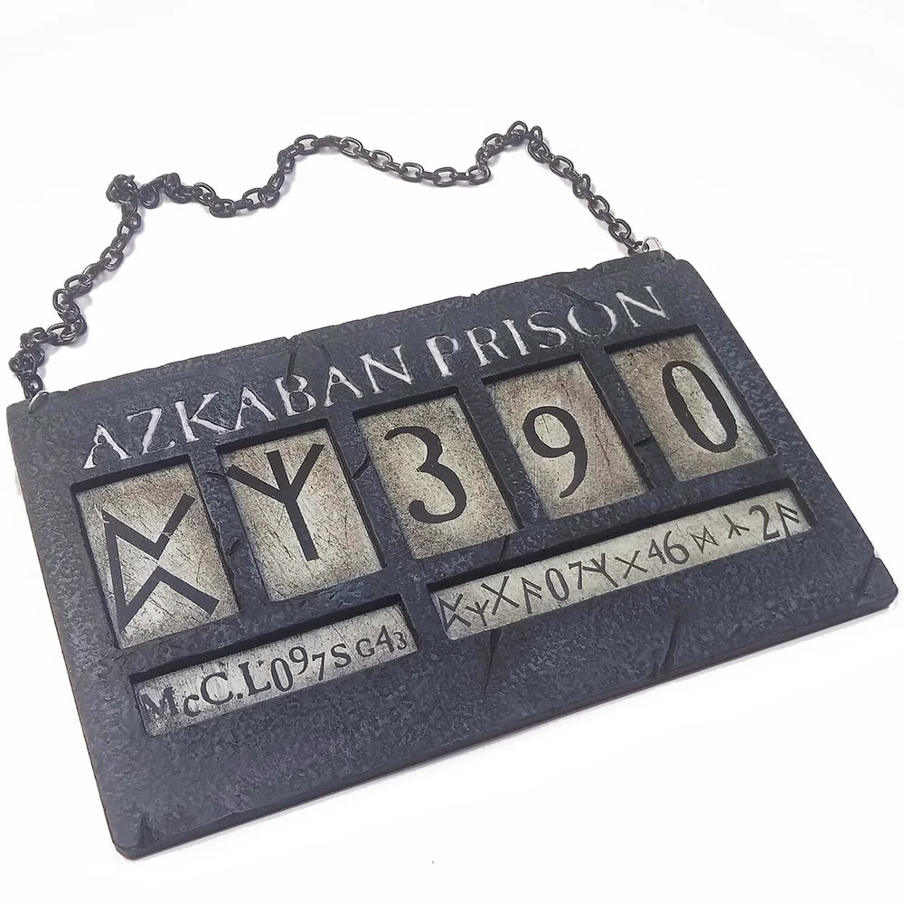 DUST! Harry Potter Azkaban Prison Sign Replica - Limited Edition Zavvi Exclusive Image 1