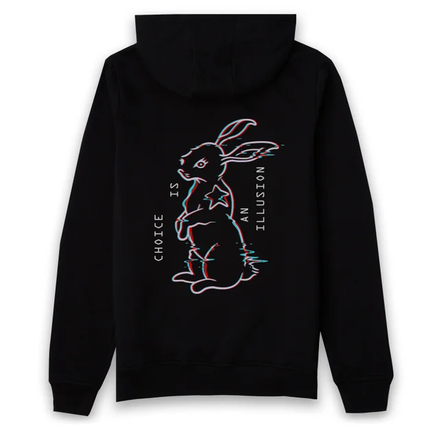 Matrix Choice Is An Illusion Unisex Hoodie - Black