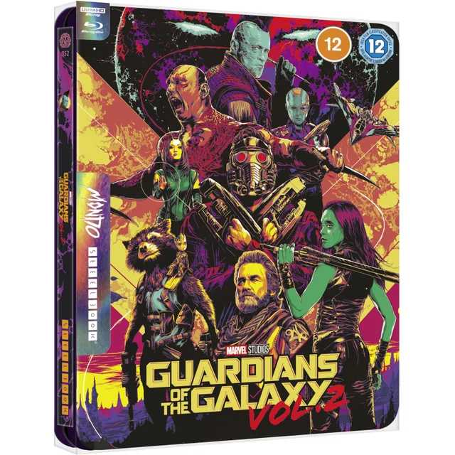Marvel Studio's Guardians Of The Galaxy: Vol 2 - Mondo #52 Zavvi Exclusive 4K Ultra HD Steelbook (Includes Blu-ray)